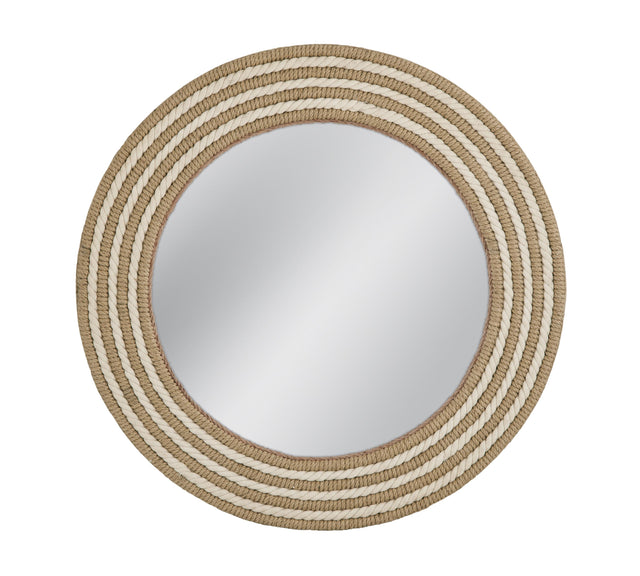 Bassett White Astern Wall Mirror