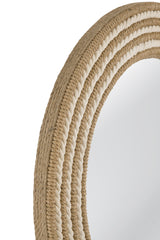Bassett White Astern Wall Mirror