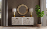 Bassett White Astern Wall Mirror