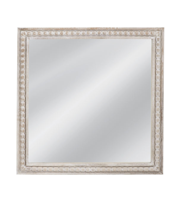 Bassett White Cappi Wall Mirror