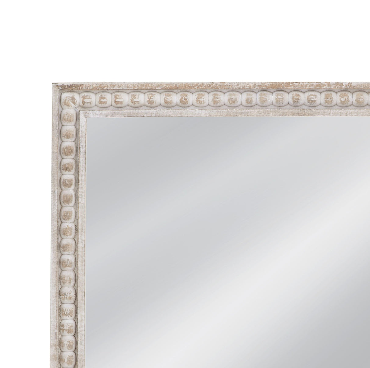 Bassett White Cappi Wall Mirror