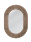 Bassett Brown Poole Wall Mirror