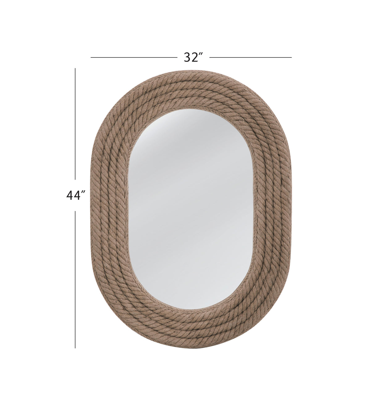 Bassett Brown Poole Wall Mirror