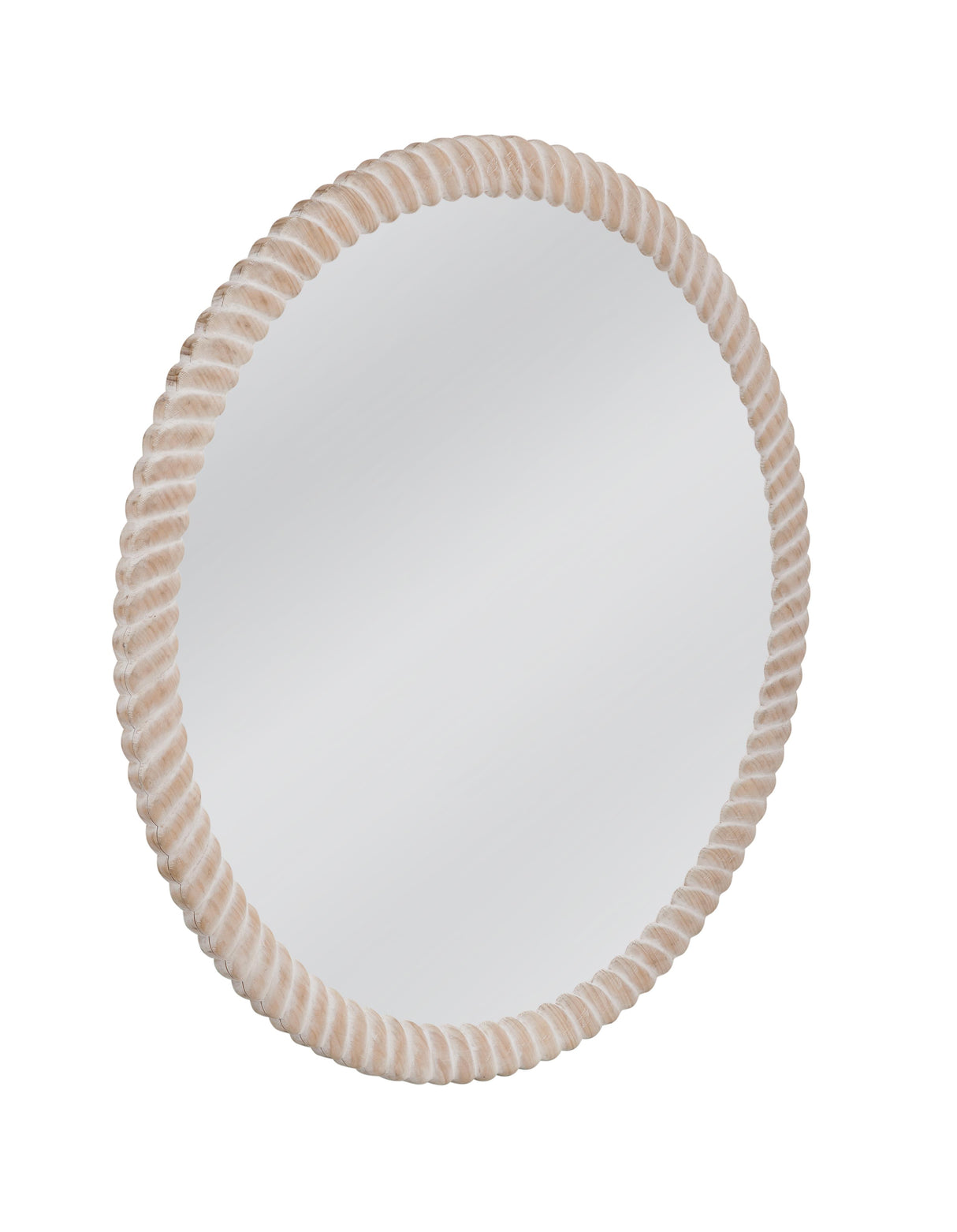 Bassett White Ely Wall Mirror