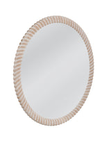 Bassett White Ely Wall Mirror