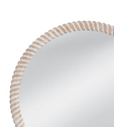 Bassett White Ely Wall Mirror