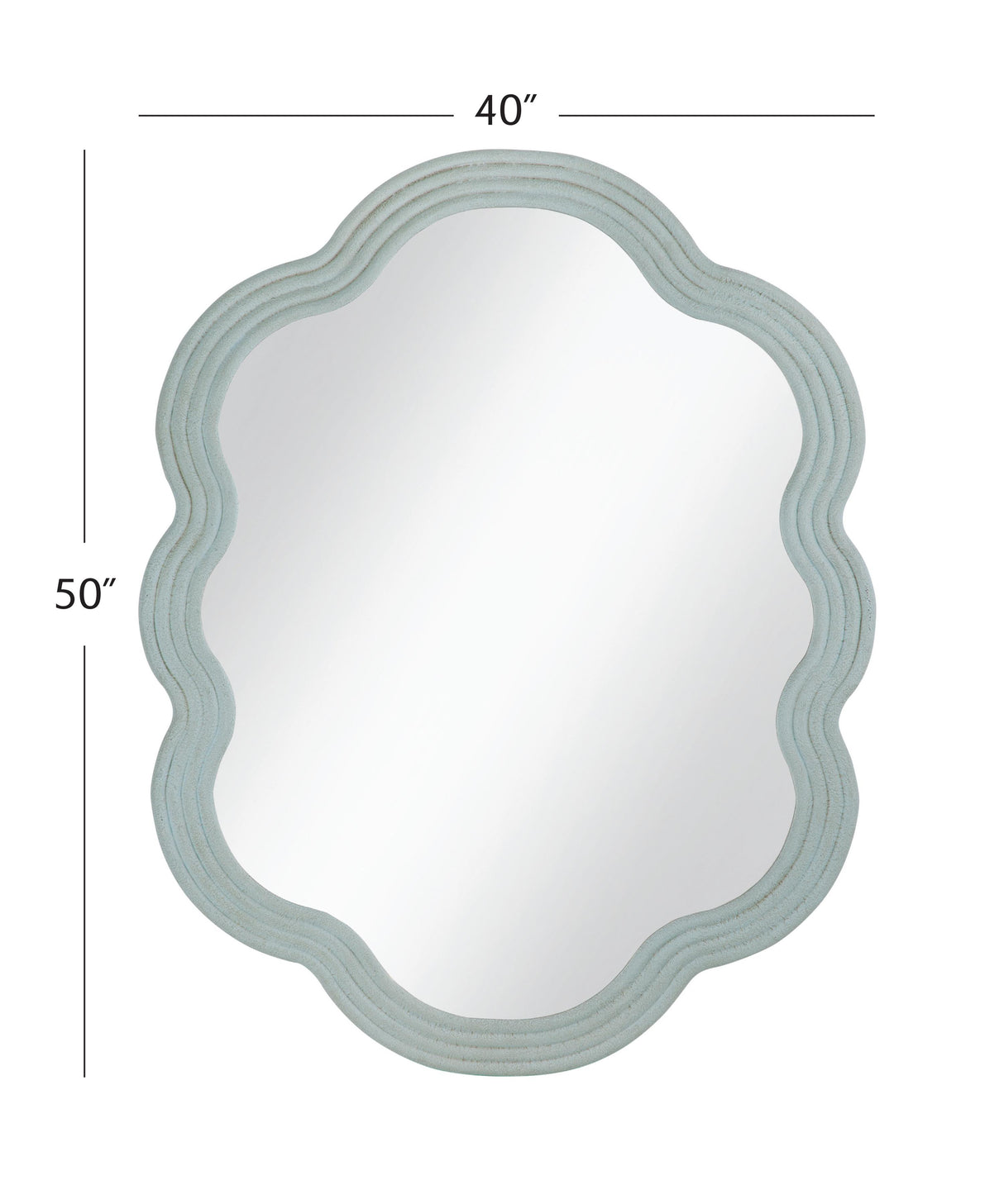 Bassett Blue Arianna Wall Mirror