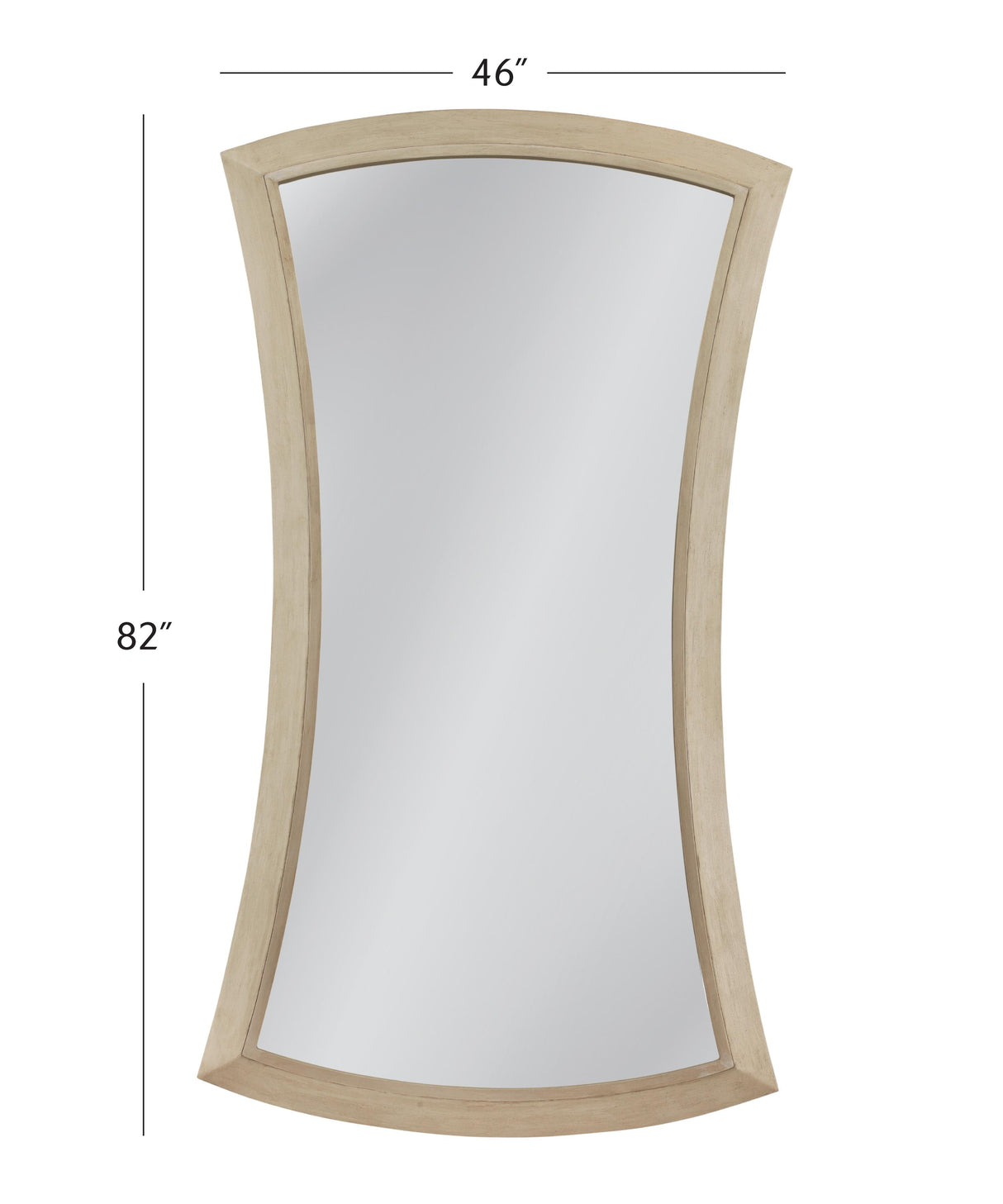 Bassett Silver Biles Floor Mirror