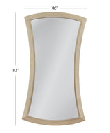 Bassett Silver Biles Floor Mirror