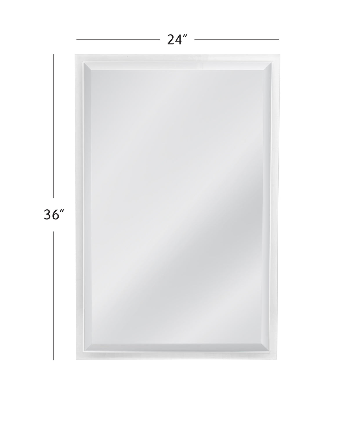 Bassett Clear Karrenina Wall Mirror