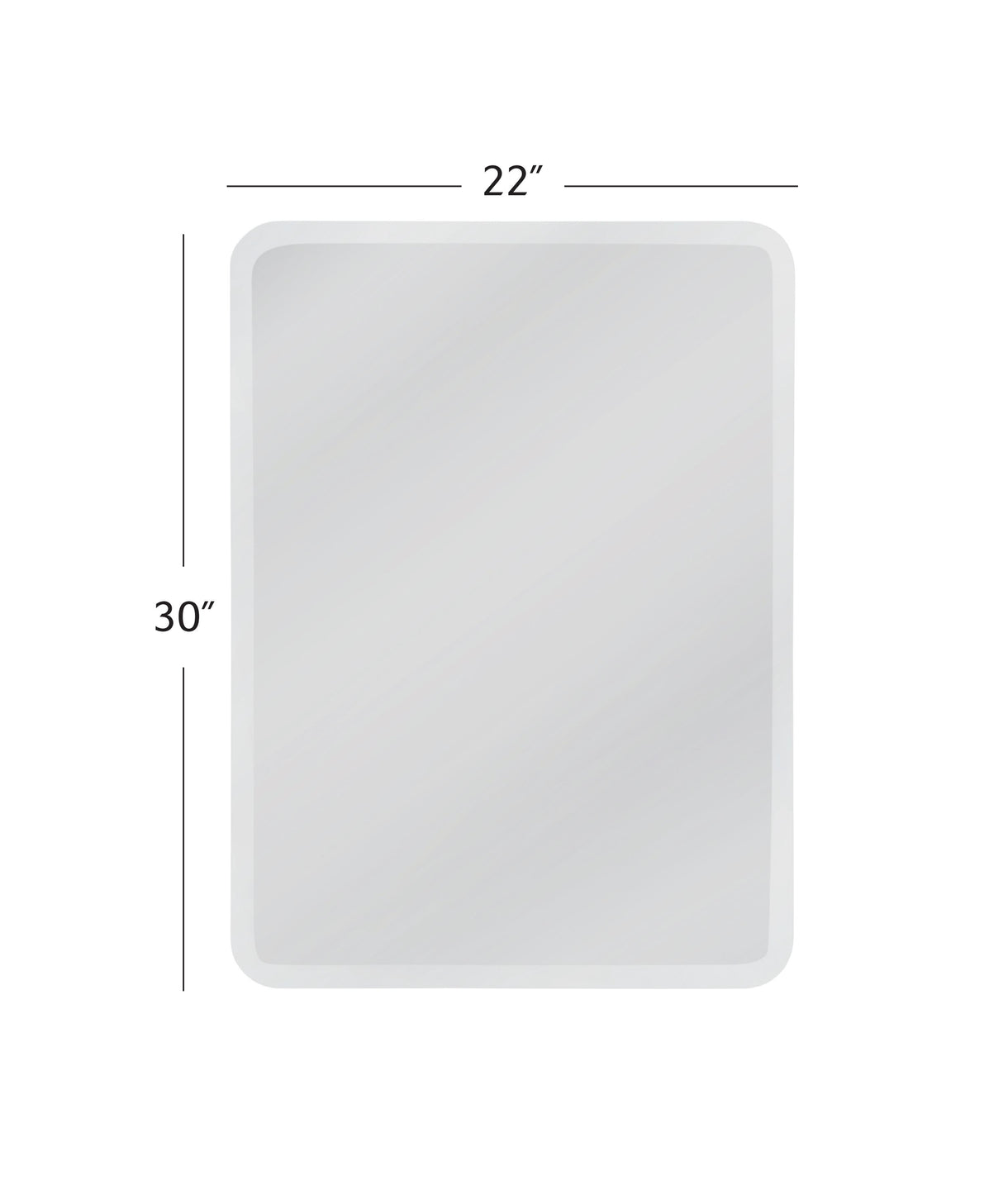 Bassett Clear Luzerene Wall Mirror