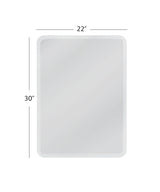 Bassett Clear Luzerene Wall Mirror