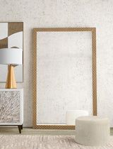 Bassett Gold Ansul Floor Mirror