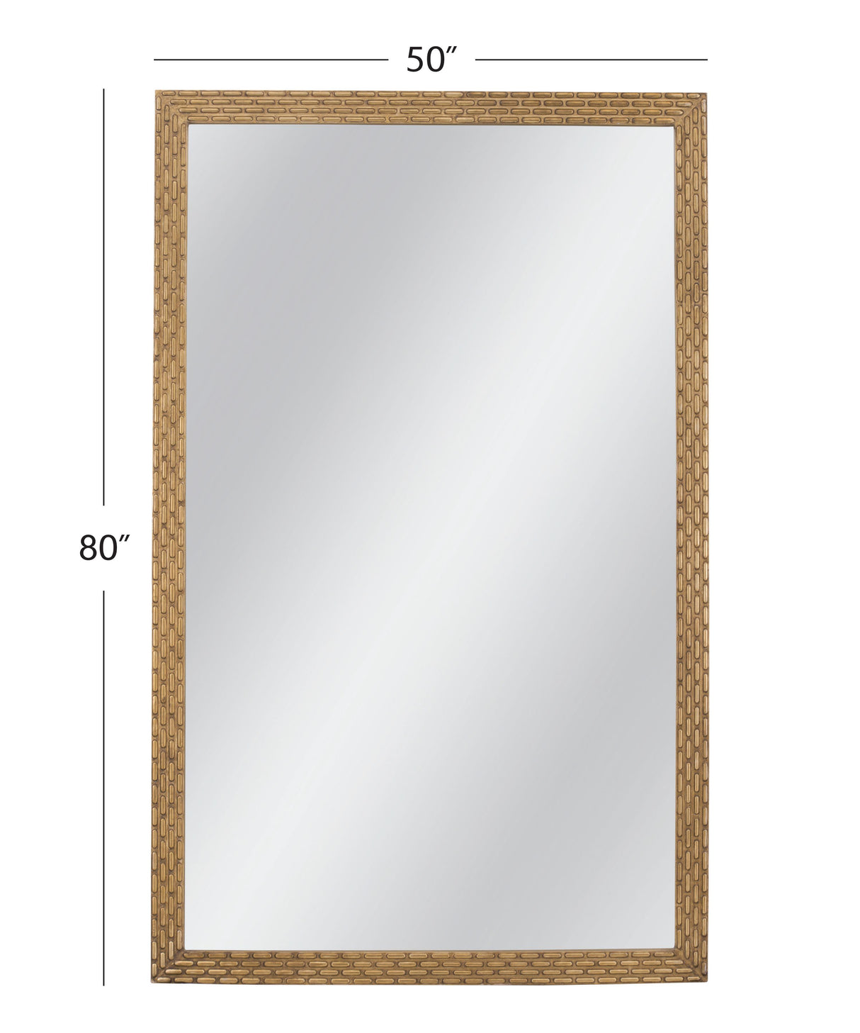Bassett Gold Ansul Floor Mirror