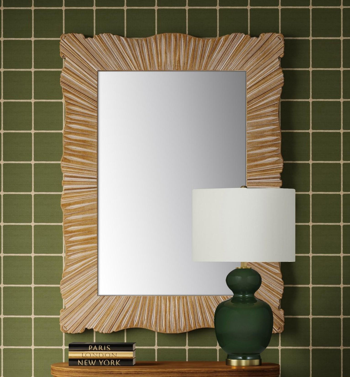 Bassett Silver Cantrip Wall Mirror