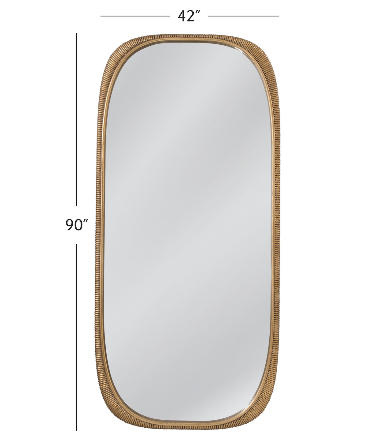 Bassett Gold Malton Floor Mirror