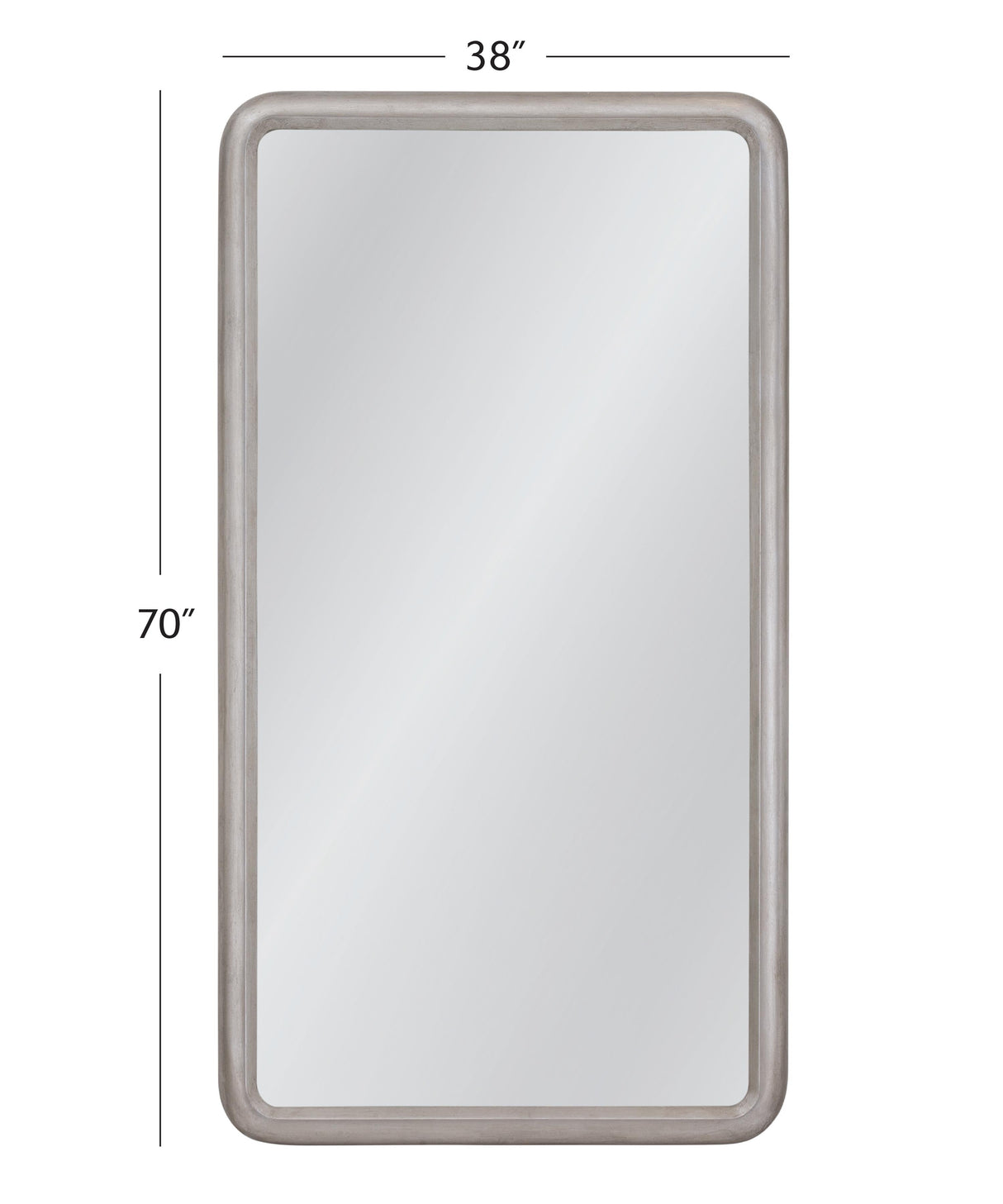 Bassett Silver Berylon Floor Mirror