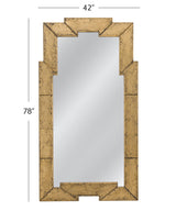 Bassett Gold Metouro Floor Mirror