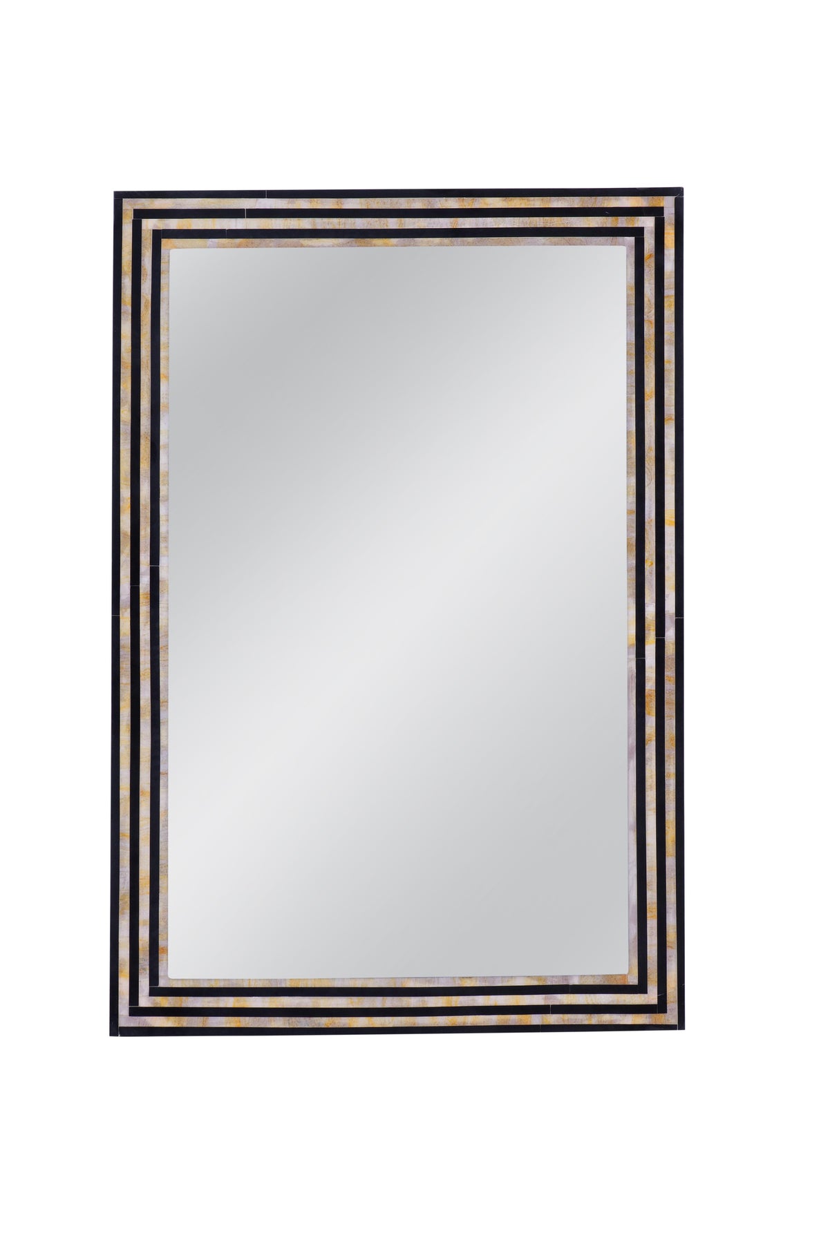 Bassett Black Stepford Wall Mirror
