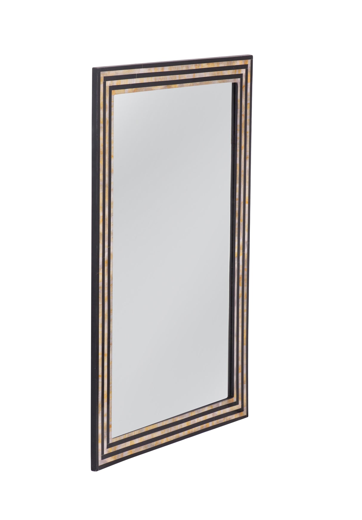 Bassett Black Stepford Wall Mirror