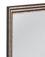 Bassett Black Stepford Wall Mirror