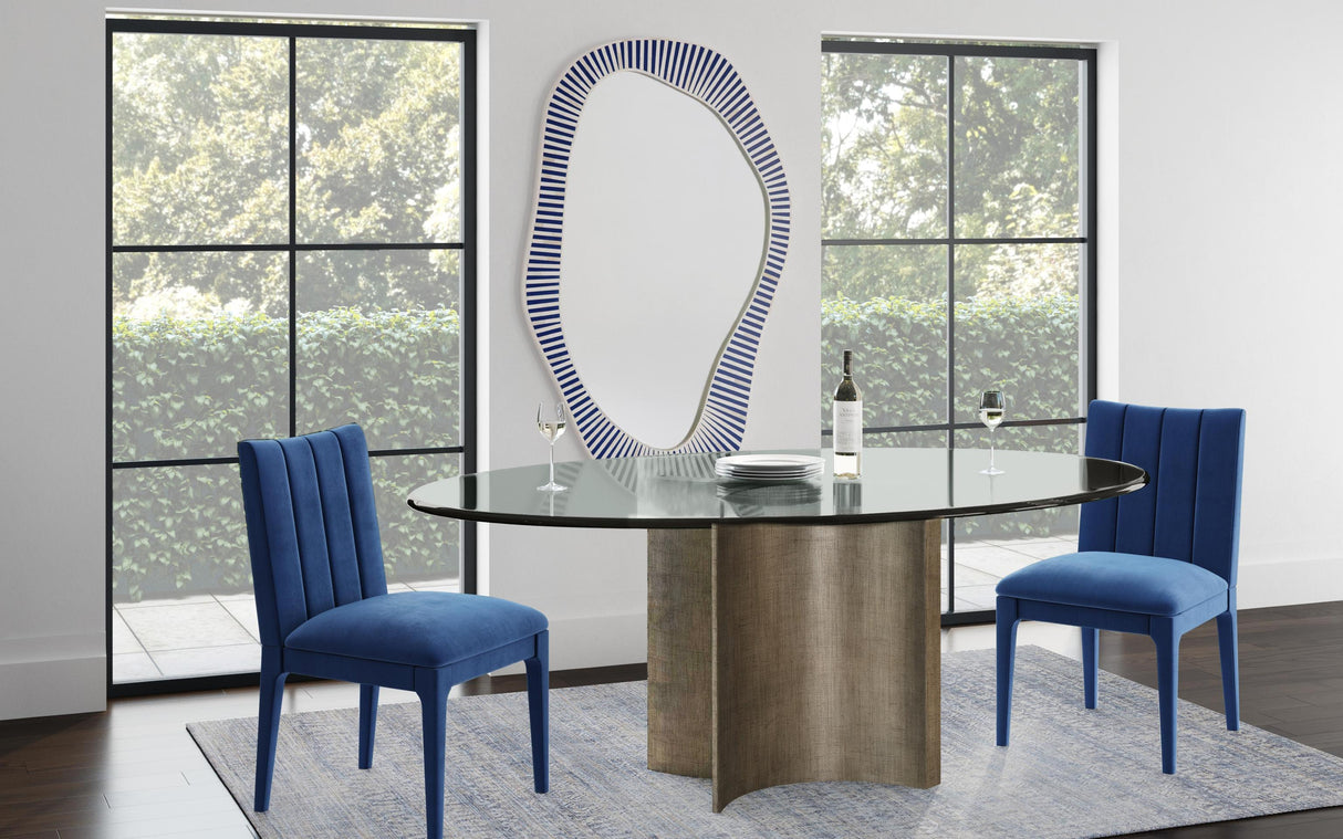 Bassett Blue Rhodes Wall Mirror