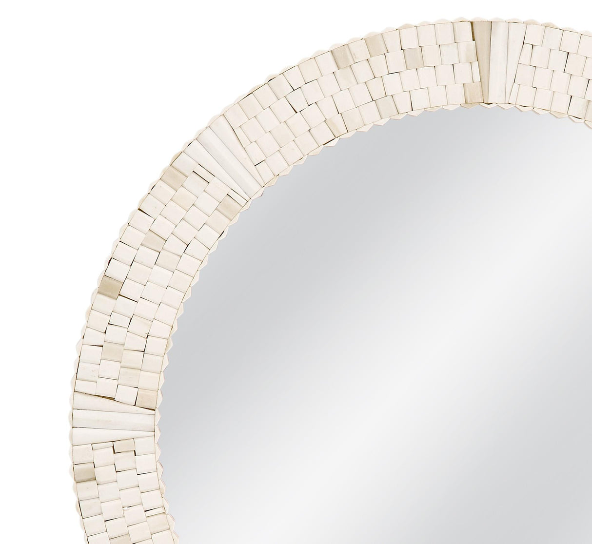 Bassett Cream Getty Wall Mirror