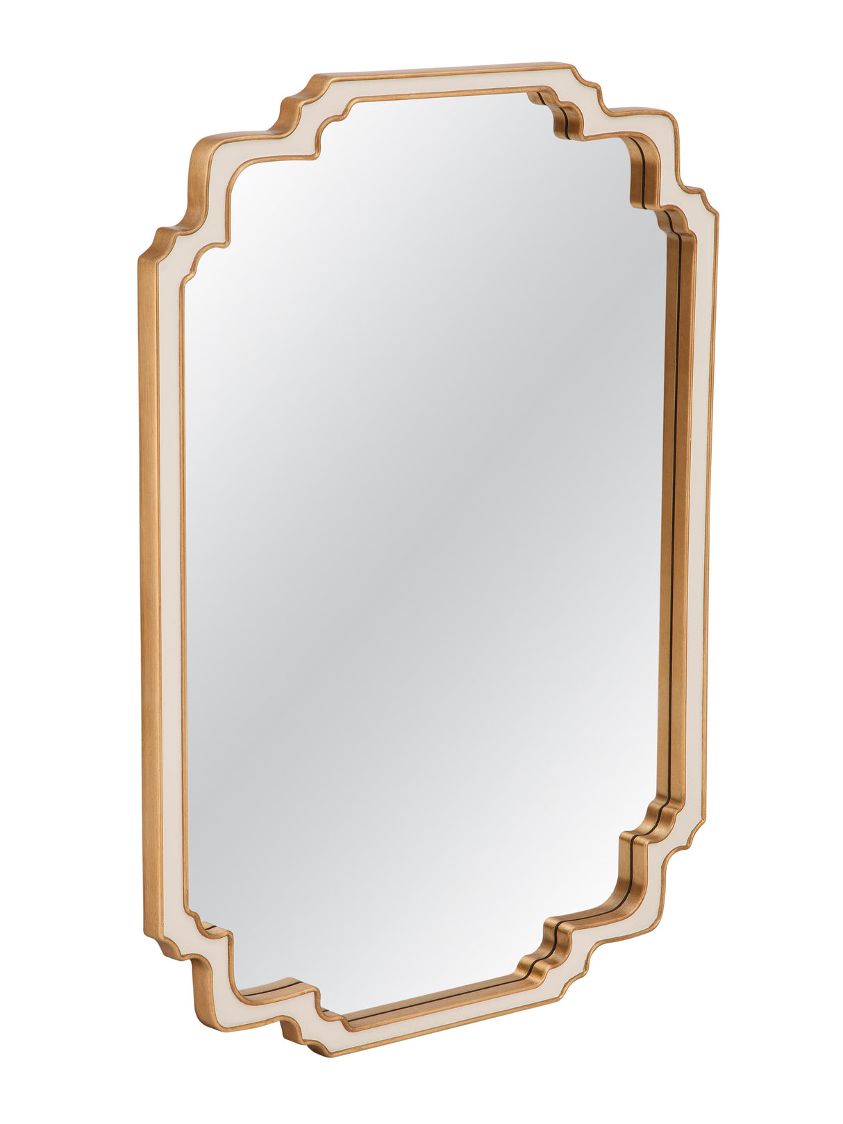 Bassett Cream Wilmot Wall Mirror