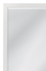 Bassett White Emryn Floor Mirror