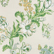 Brunschwig & Fils MAINTENON PRINT VERT/SOLEIL Fabric