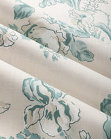 Brunschwig & Fils MAINTENON PRINT AQUA Fabric