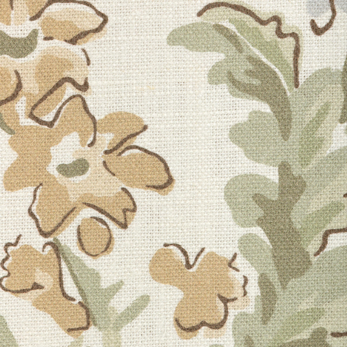 Brunschwig & Fils MAINTENON PRINT SPICE Fabric