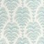 Brunschwig & Fils PONCHETTE PRINT AQUA Fabric