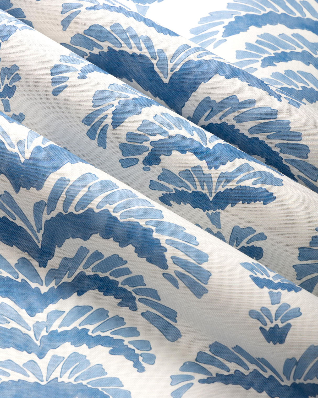Brunschwig & Fils PONCHETTE PRINT DELFT Fabric