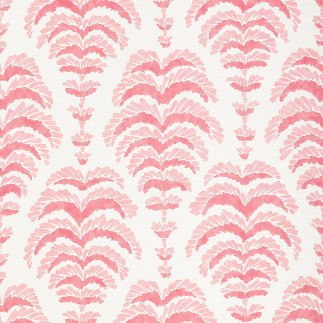 Brunschwig & Fils PONCHETTE PRINT PINK Fabric