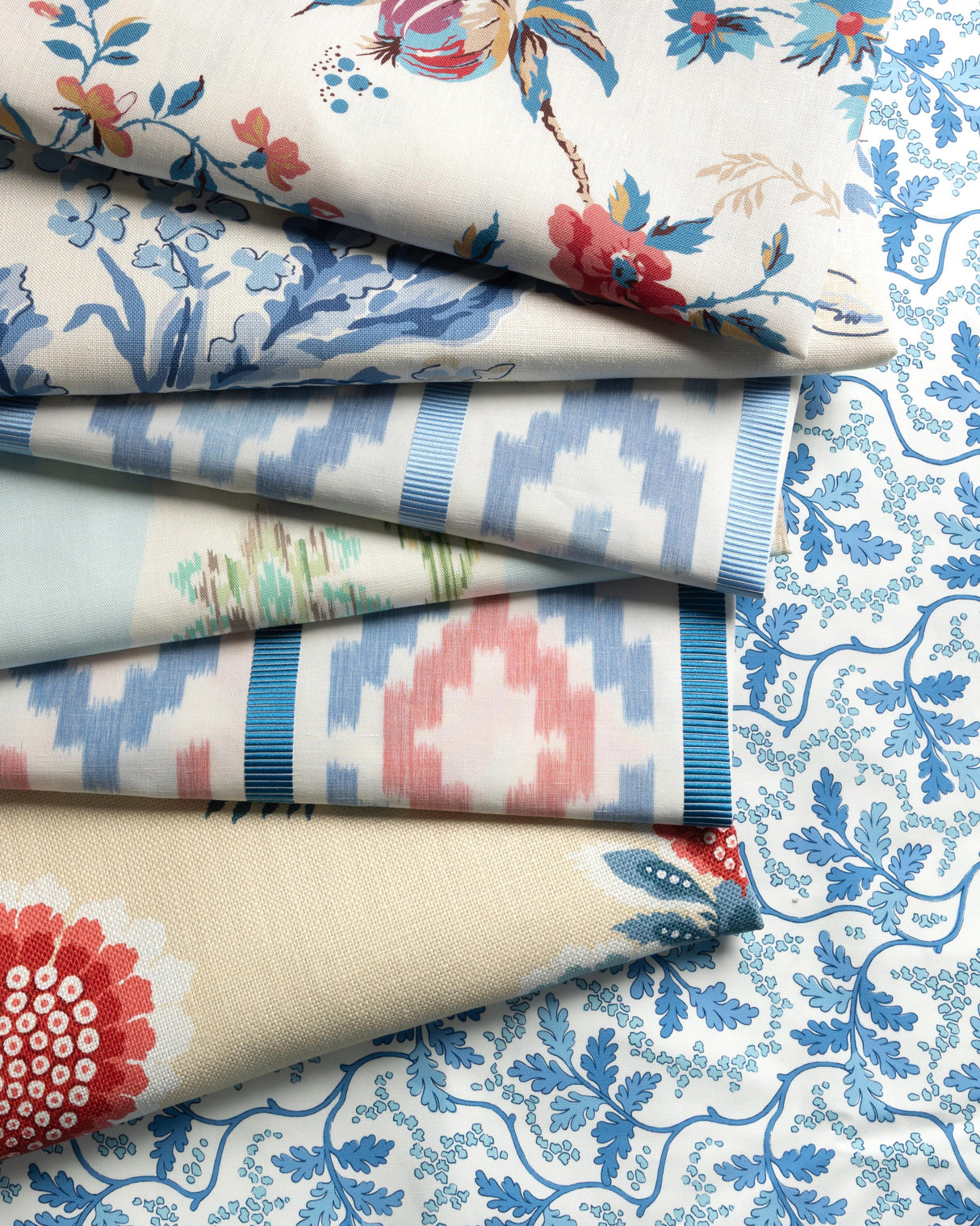 Brunschwig & Fils LORING PRINT POOL Fabric