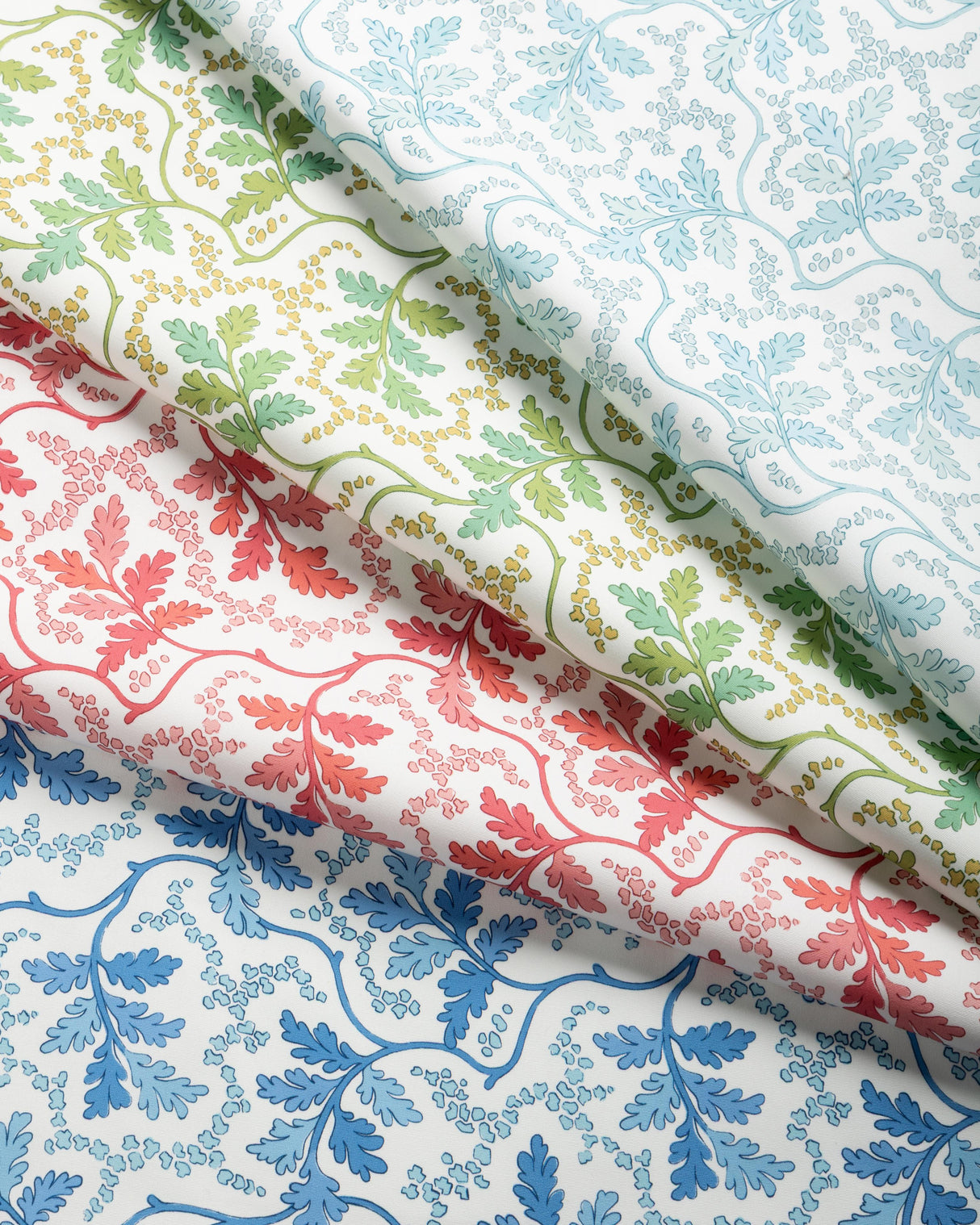 Brunschwig & Fils AUREILLE PRINT AQUA Fabric