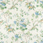Brunschwig & Fils LOCKLIN PRINT LAGOON Fabric