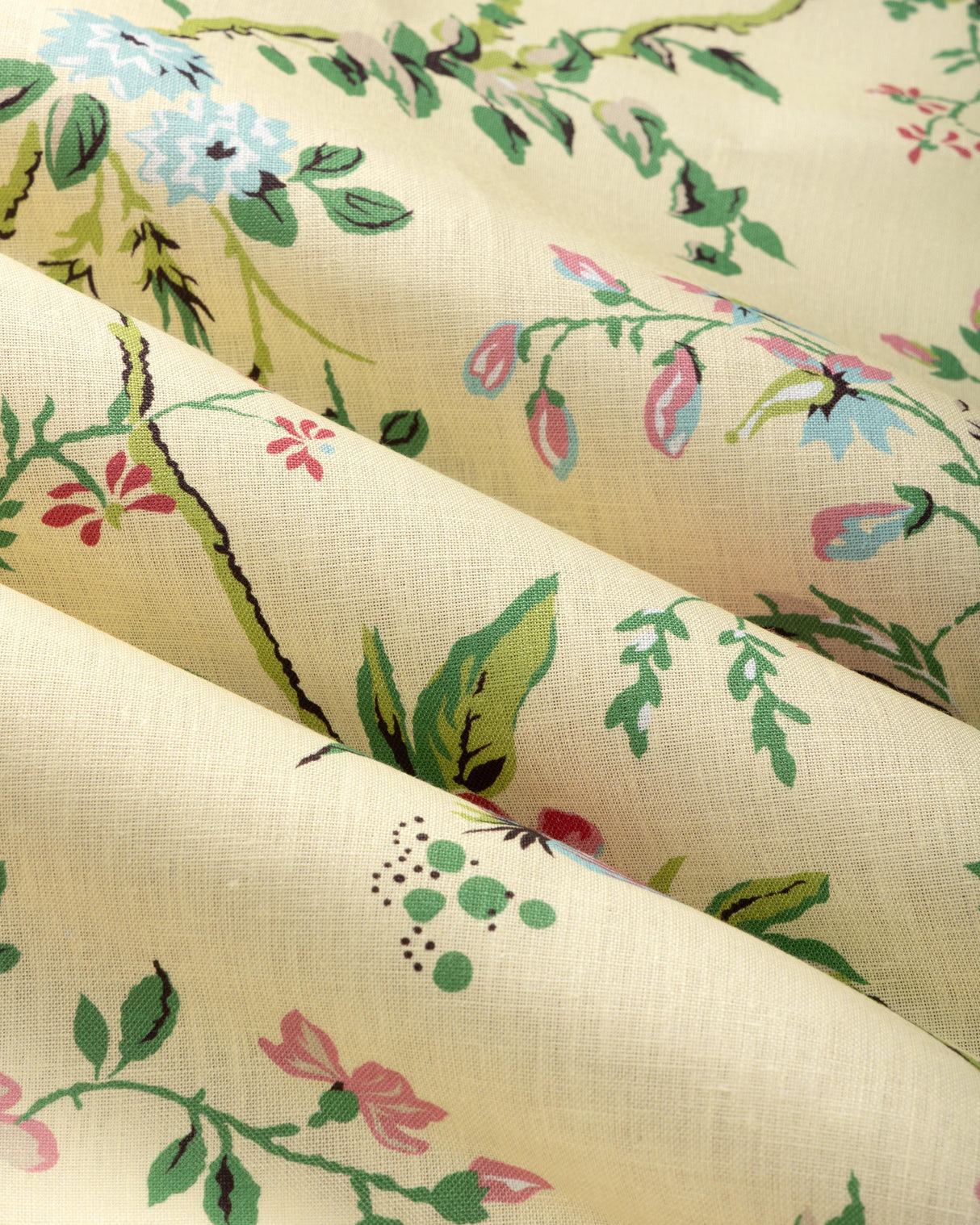 Brunschwig & Fils LOCKLIN PRINT CANARY Fabric