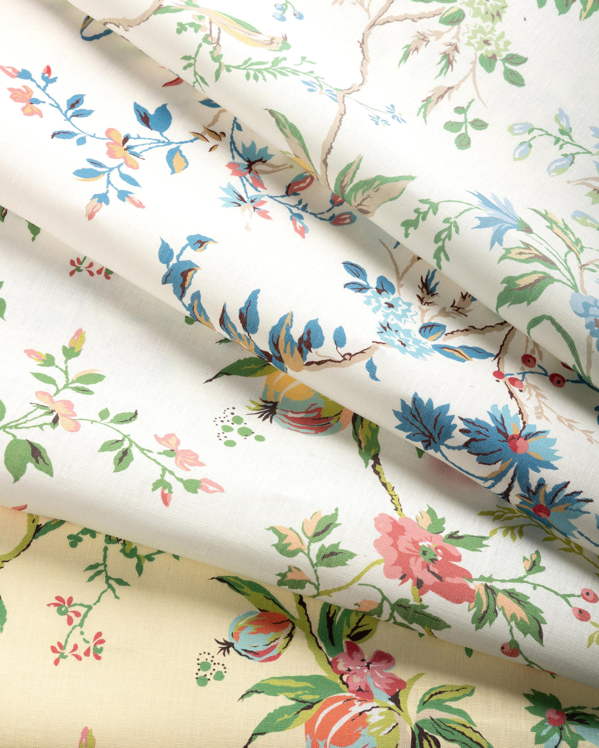 Brunschwig & Fils LOCKLIN PRINT CANARY Fabric