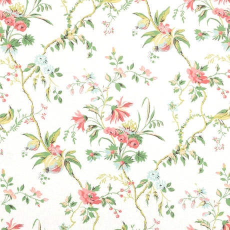 Brunschwig & Fils LOCKLIN PRINT SPRING Fabric