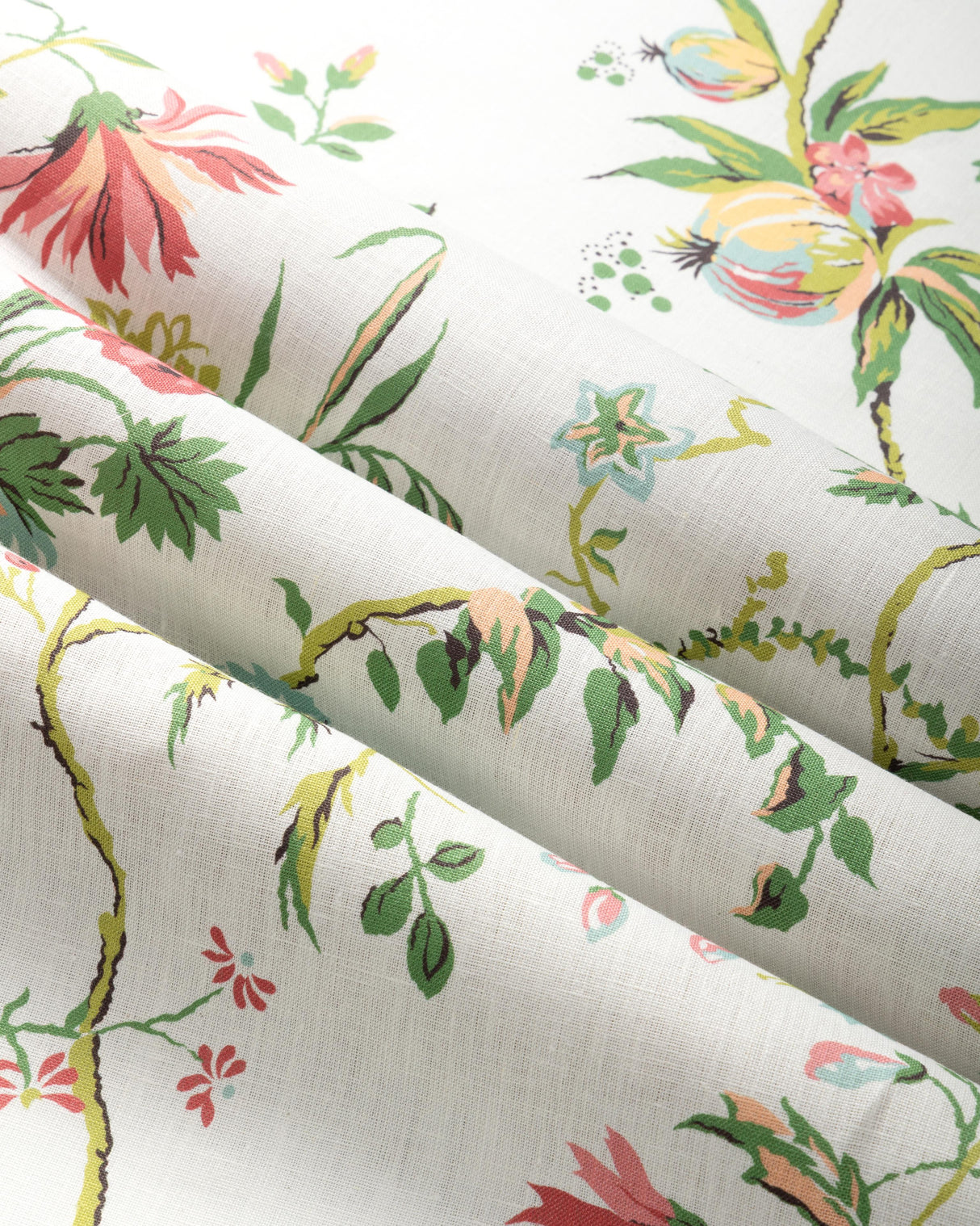 Brunschwig & Fils LOCKLIN PRINT SPRING Fabric