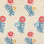 Brunschwig & Fils KUMALY PRINT RED/BLUE Fabric