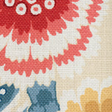 Brunschwig & Fils KUMALY PRINT RED/BLUE Fabric