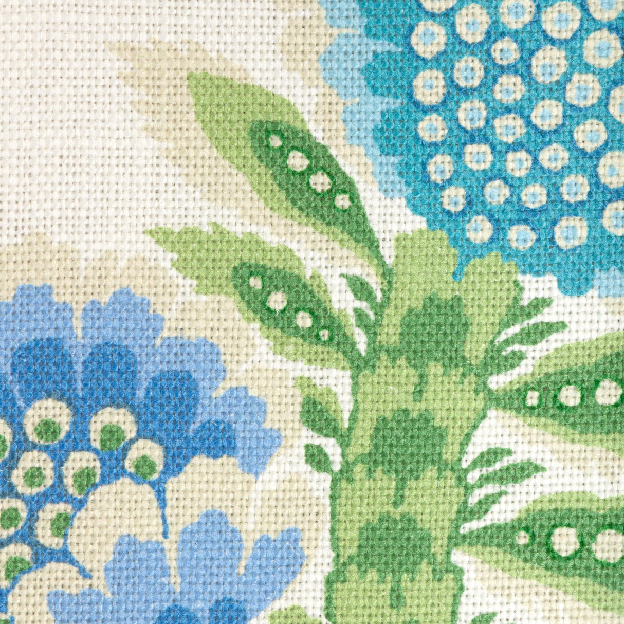 Brunschwig & Fils KUMALY PRINT MARINE Fabric