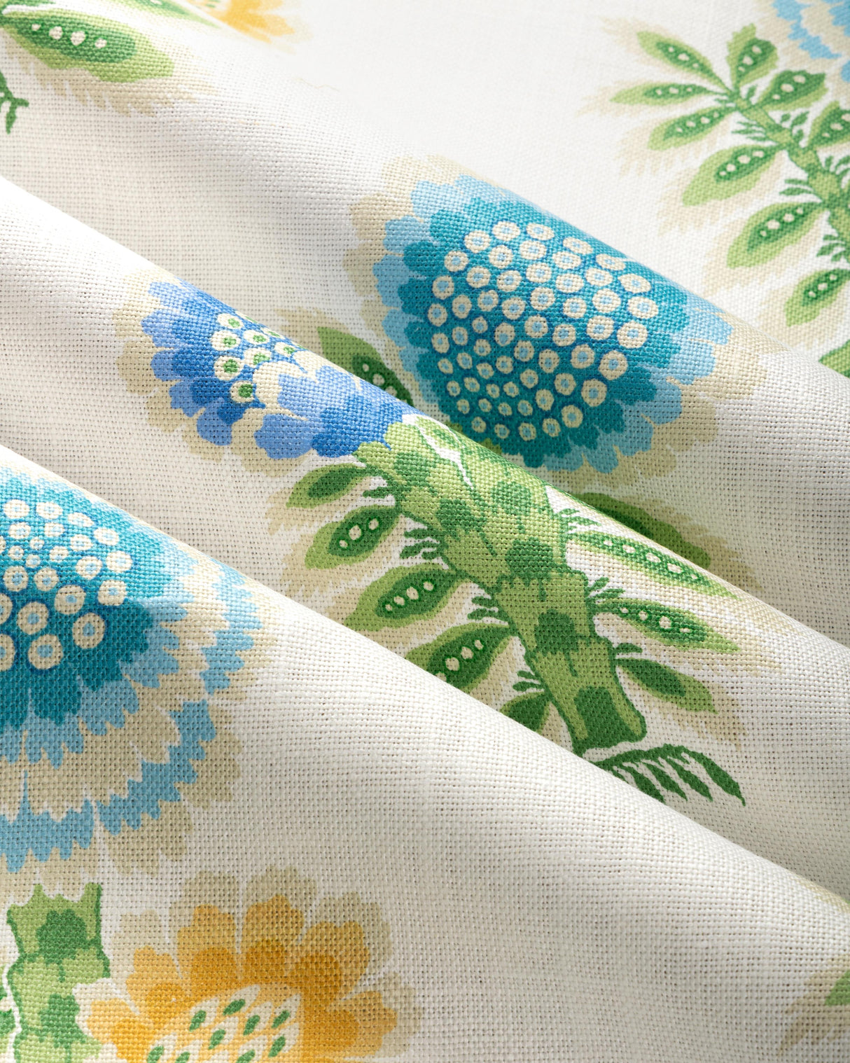 Brunschwig & Fils KUMALY PRINT MARINE Fabric