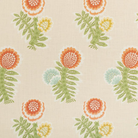 Brunschwig & Fils KUMALY PRINT TERRACOTTA Fabric