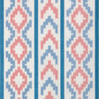 Brunschwig & Fils SARLAT WARP PRINT RED/BLUE Fabric
