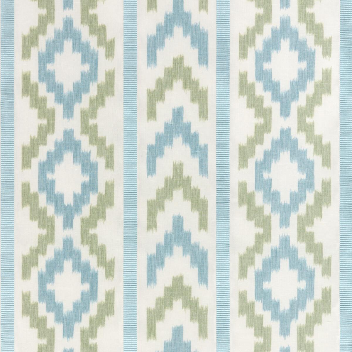 Brunschwig & Fils SARLAT WARP PRINT MARINE Fabric
