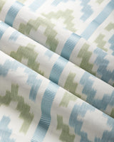 Brunschwig & Fils SARLAT WARP PRINT MARINE Fabric